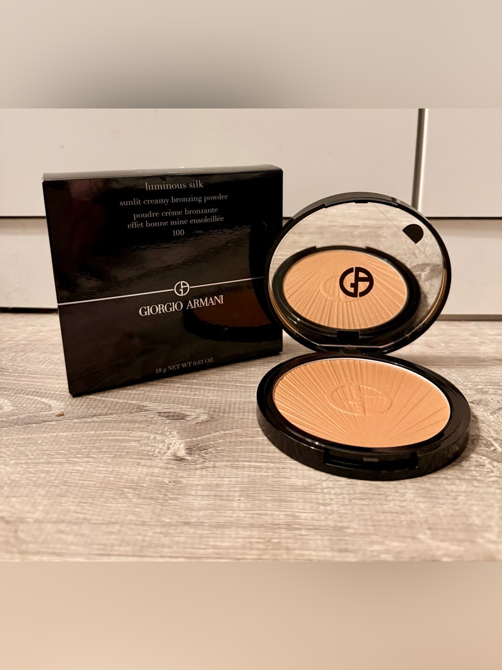 Giorgio Armani Luminous Silk Creamy Bronzing Powder - 100 | Sunkissed Sand